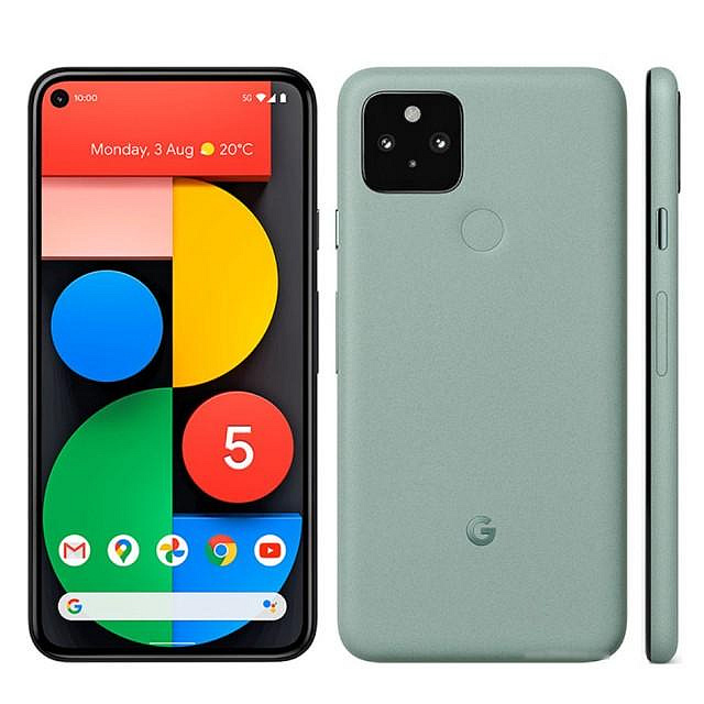 全新Google Pixel 5 5G (8G+128G) GD1YQ 6吋高通核心原封未拆黑綠現貨