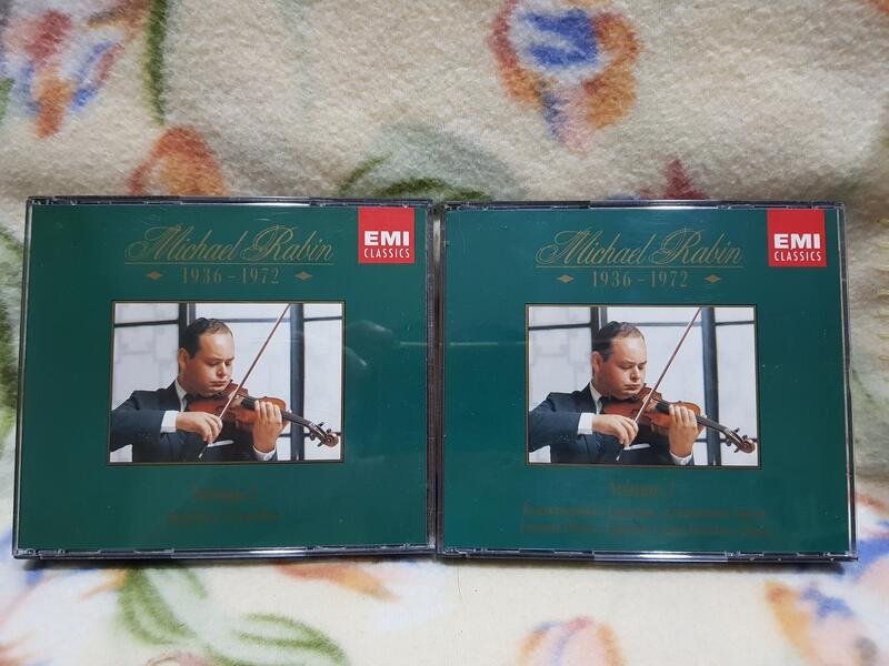 Michael Rabin麥可拉賓cd=小提琴作品集6cd(Made in Germany內圈