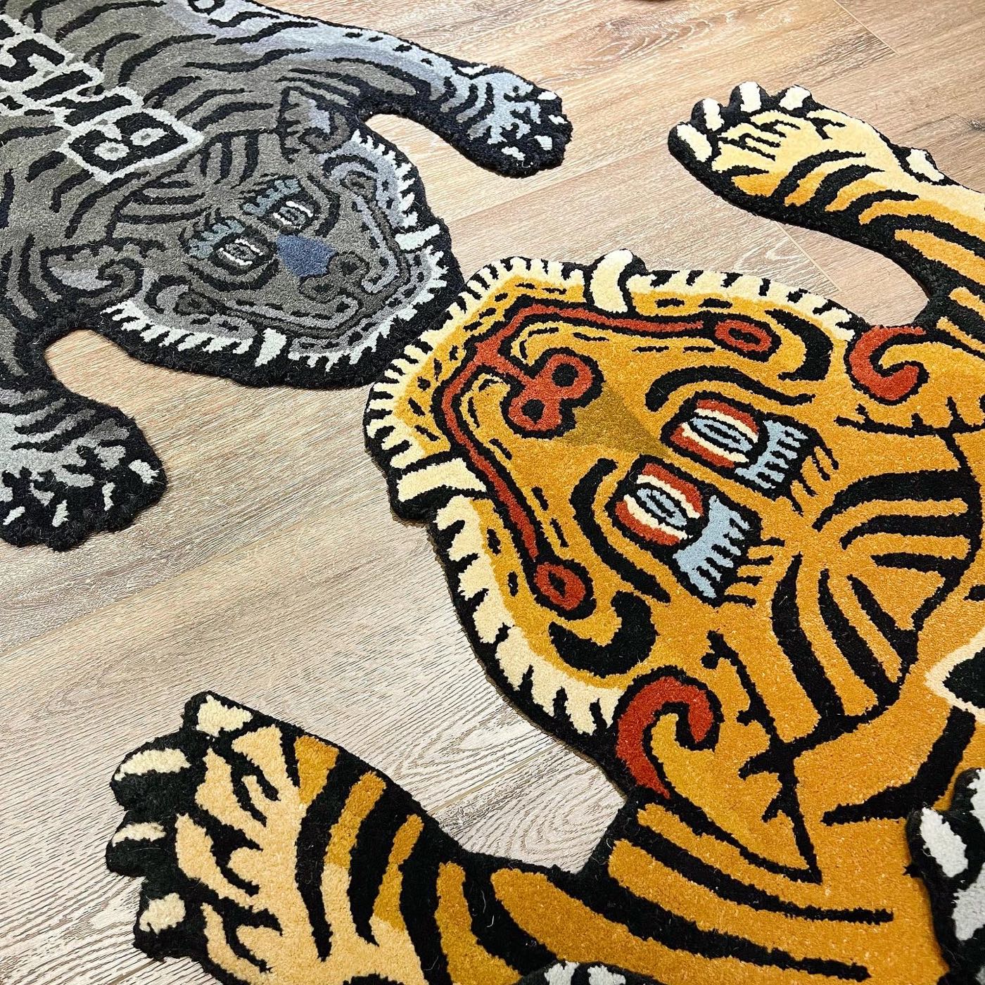 希望商店】F.C.REAL.BRISTOL BRISTOL TIGER LARGE RUG MAT 22SS 老虎