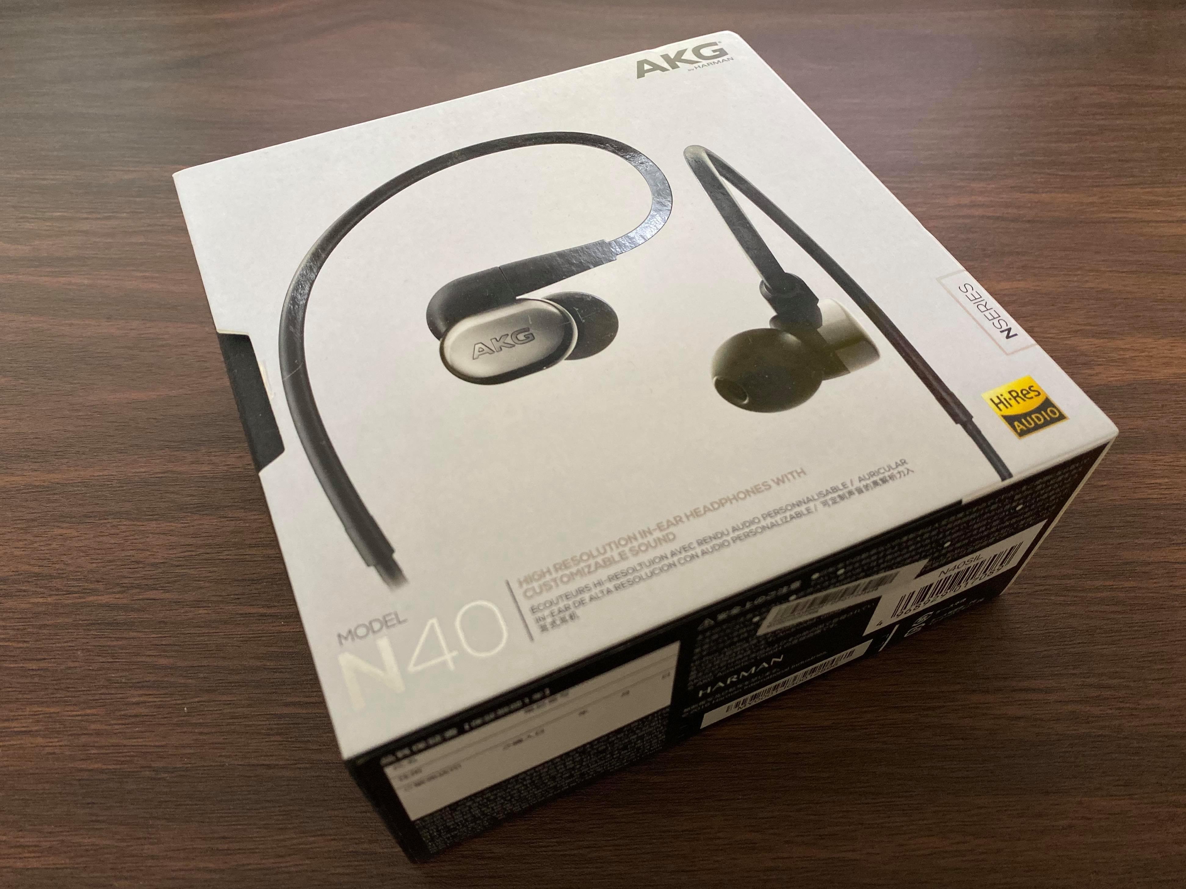 全新] AKG N40 HiRes 耳道耳機動圈+動鐵MMCX 可換線附線控| Yahoo奇摩拍賣