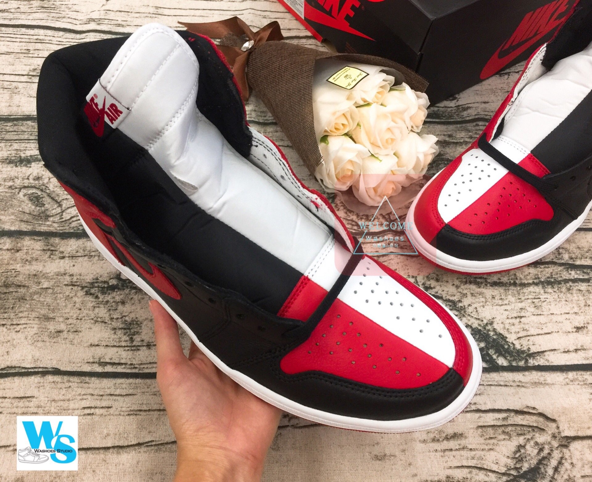 Washoes Air Jordan 1 861428-061 Homage to Home 陰陽鴛鴦現貨11