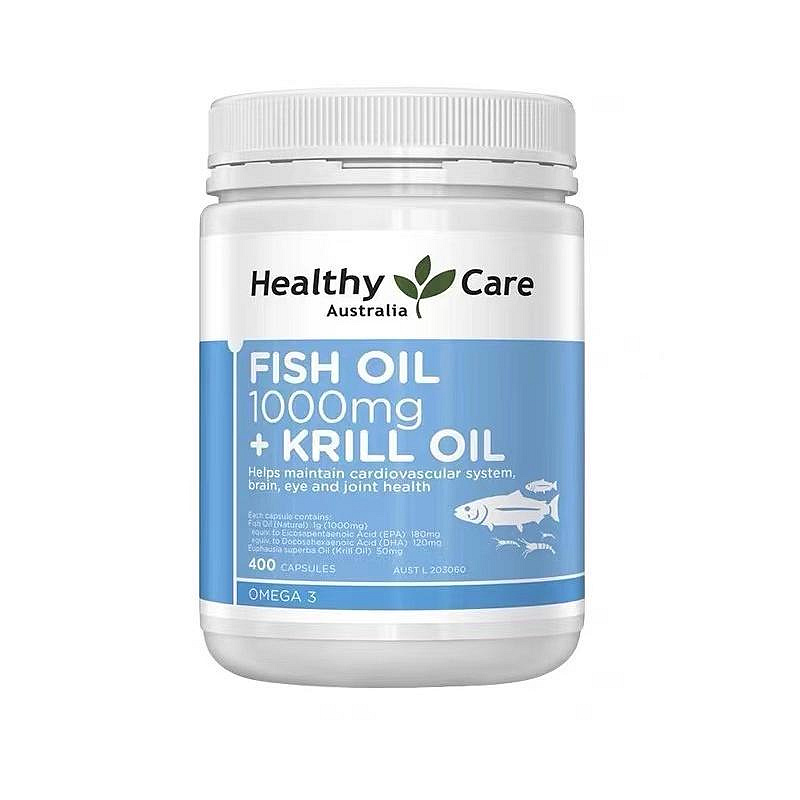 【淇淇生活館】海外代購 澳洲 Healthy care 無腥味魚油 深海魚油 DHA omega3軟膠囊400粒{原裝正品}