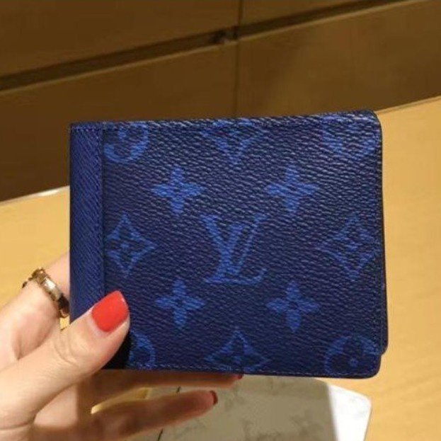 Louis Vuitton Multiple Wallet Cobalt M30299