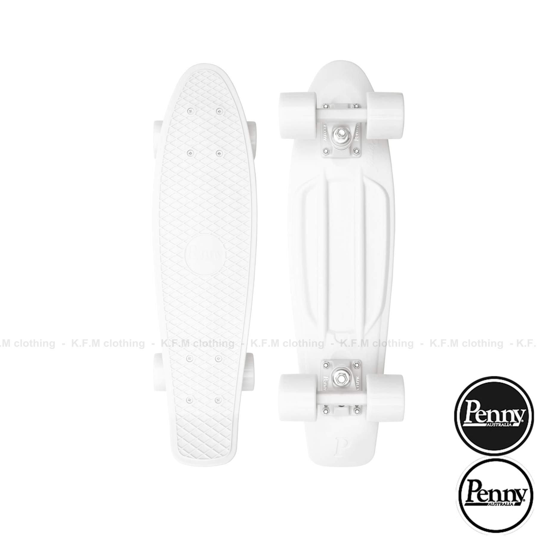 【 K.F.M 】Penny Skateboards 2021 WHITE 膠板 交通板 滑板 22吋 全白色