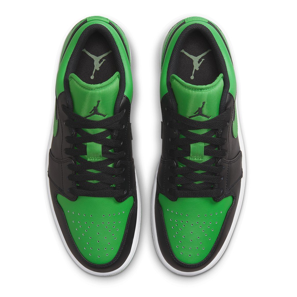 A-KAY0】NIKE AIR JORDAN 1 LOW LUCKY GREEN 黑綠【553558-065