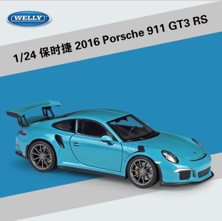 阿莎力 welly 威利 高階FX 1/24 保時捷 911 GT3 RS Porsche