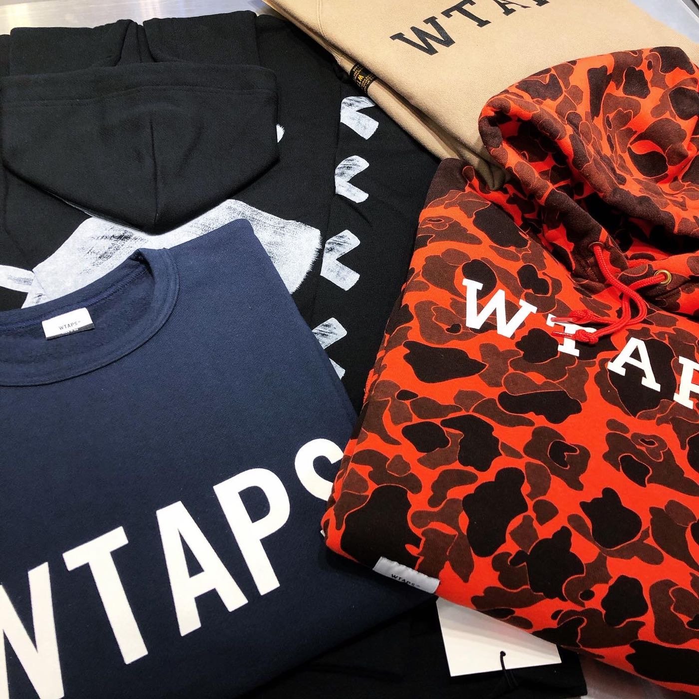 希望商店】WTAPS WTVUA 20AW 非目錄款雙面LOGO 刷毛長袖衛衣| Yahoo