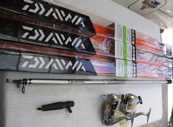 全新daiwa Liberty Club Surf T15號300遠投竿搭配daiwa 捲線器另有270 360 Yahoo奇摩拍賣