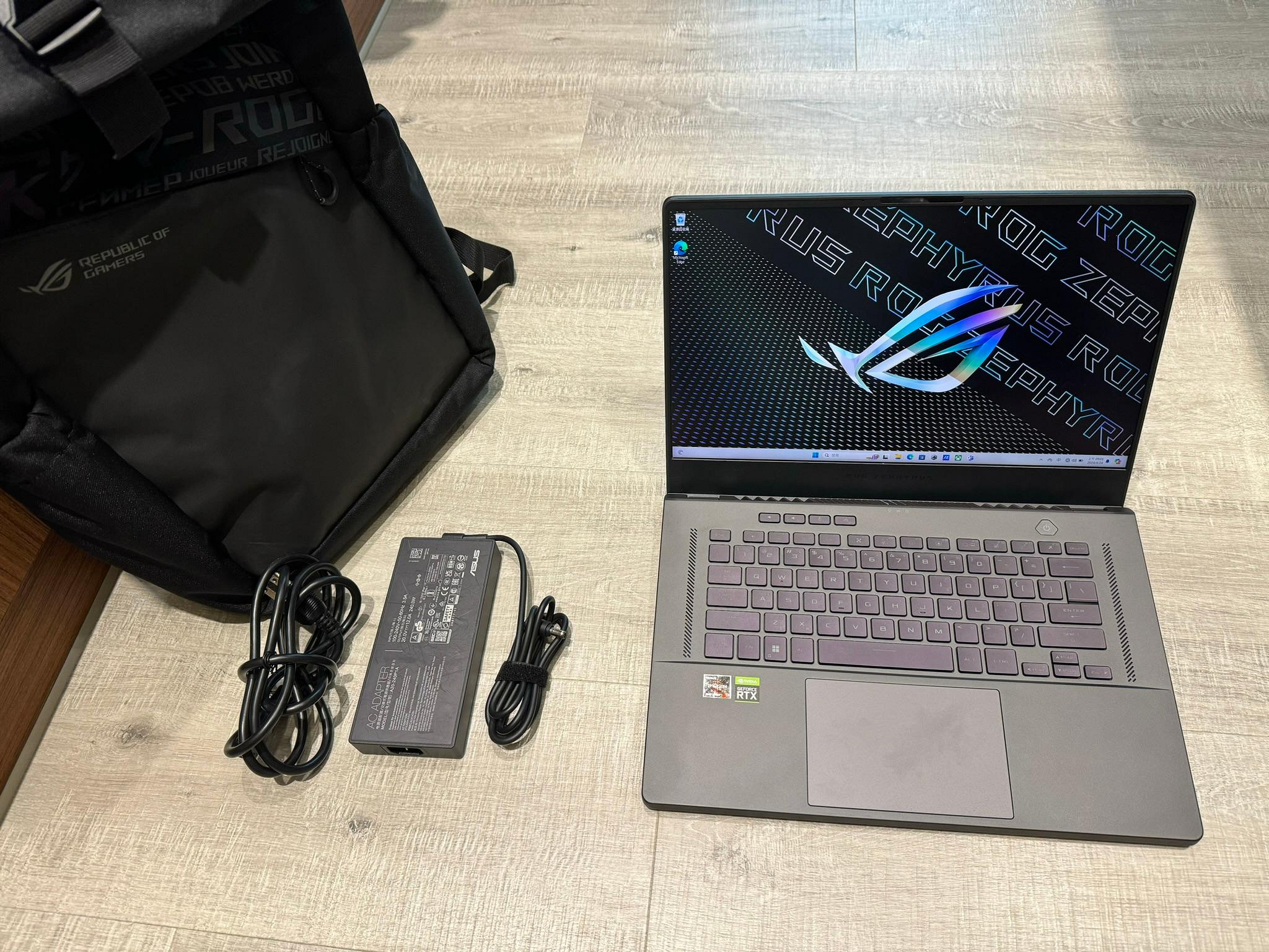 ASUS ROG Zephyrus G15 GA503RW R9-6900HS RTX3070TI 電競筆電 二手筆電