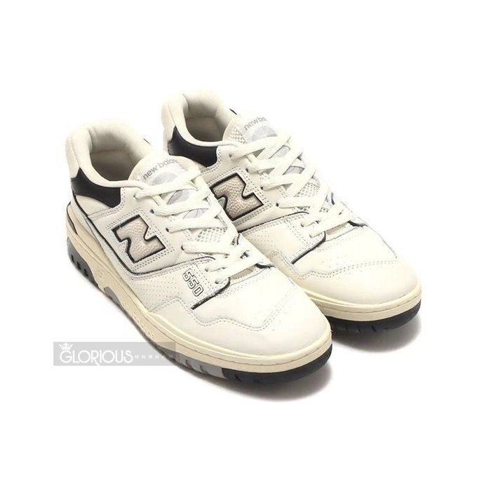 免運限量特賣New Balance 550 黑白熊貓奶油底BB550LWT 韓運動鞋【GL