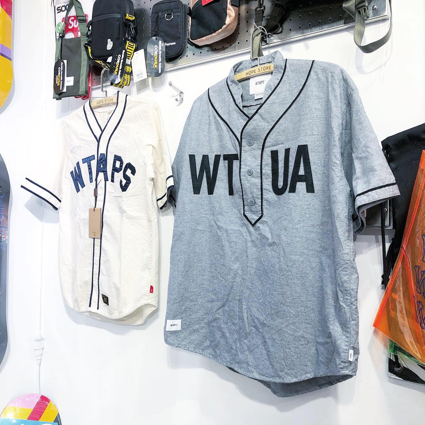 希望商店】WTAPS LEAGUE SS 16SS 經典雙面刺繡棒球衫| Yahoo奇摩拍賣