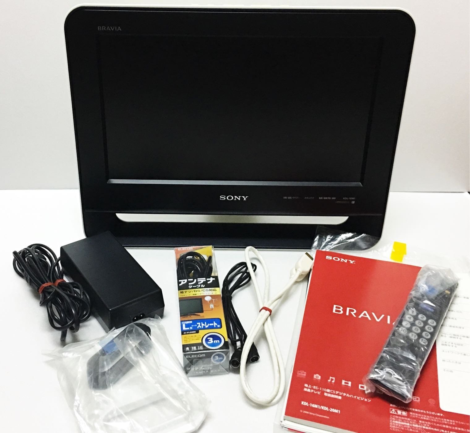 Sony Bravia Lcd Tv 液晶電視kdl 16m1 內建bs Cs 地上波日本原裝日本製 Yahoo奇摩拍賣