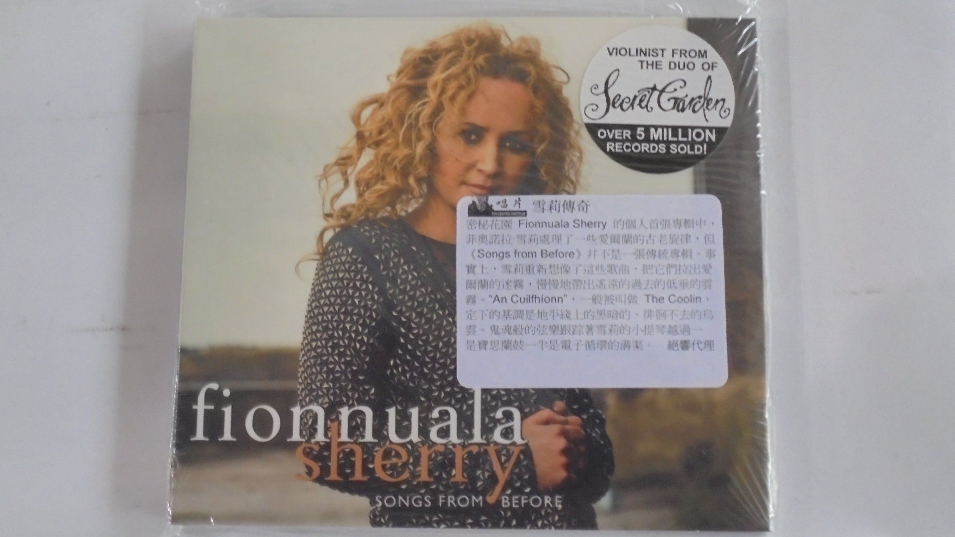 Fionnuala Sherry - Songs From Before 美國版**全新** CD 秘密花園小提琴手| Yahoo奇摩拍賣