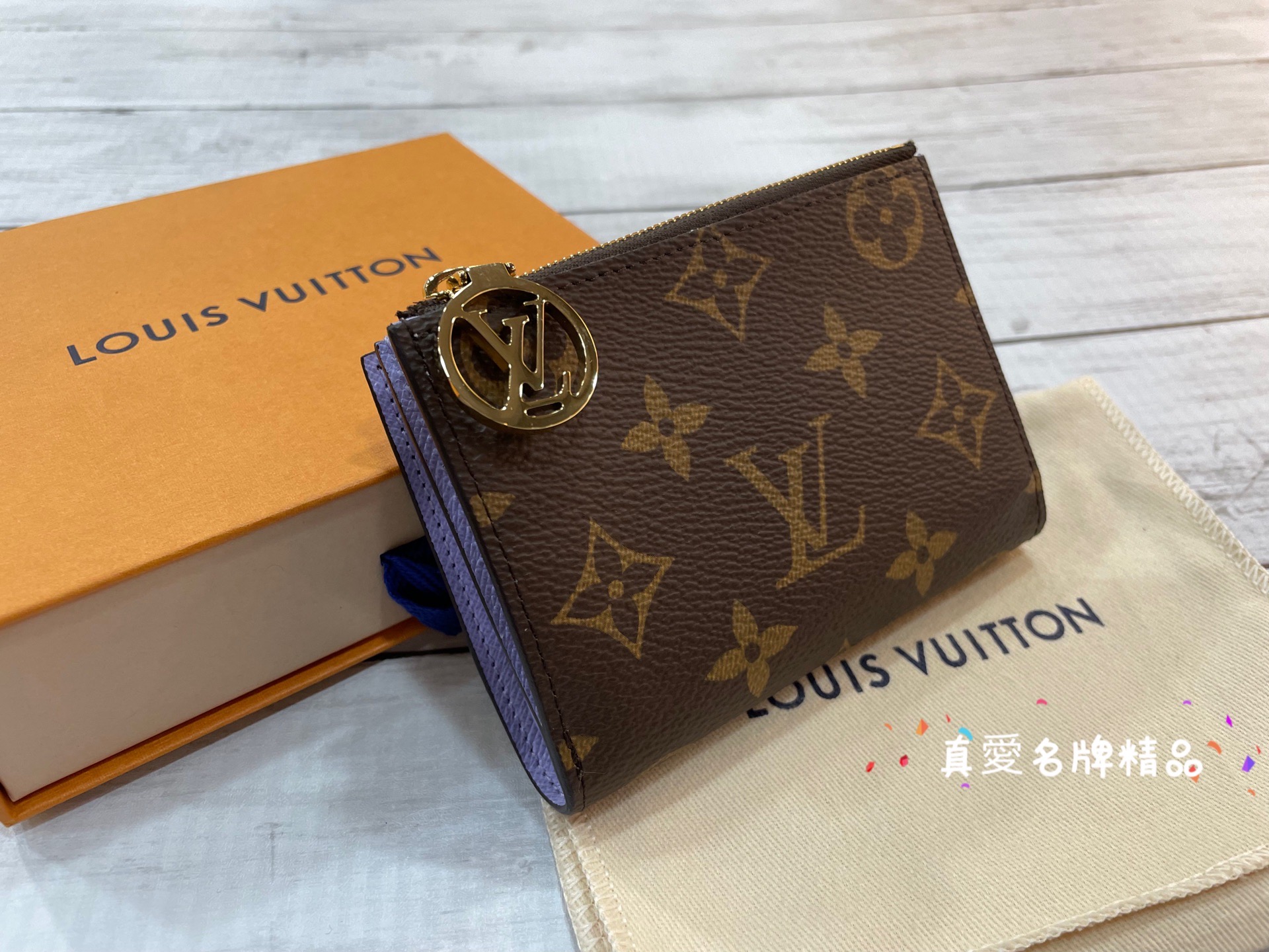 Shop Louis Vuitton Monogram Canvas Logo Folding Wallets (M82415) by  BrandShoppe