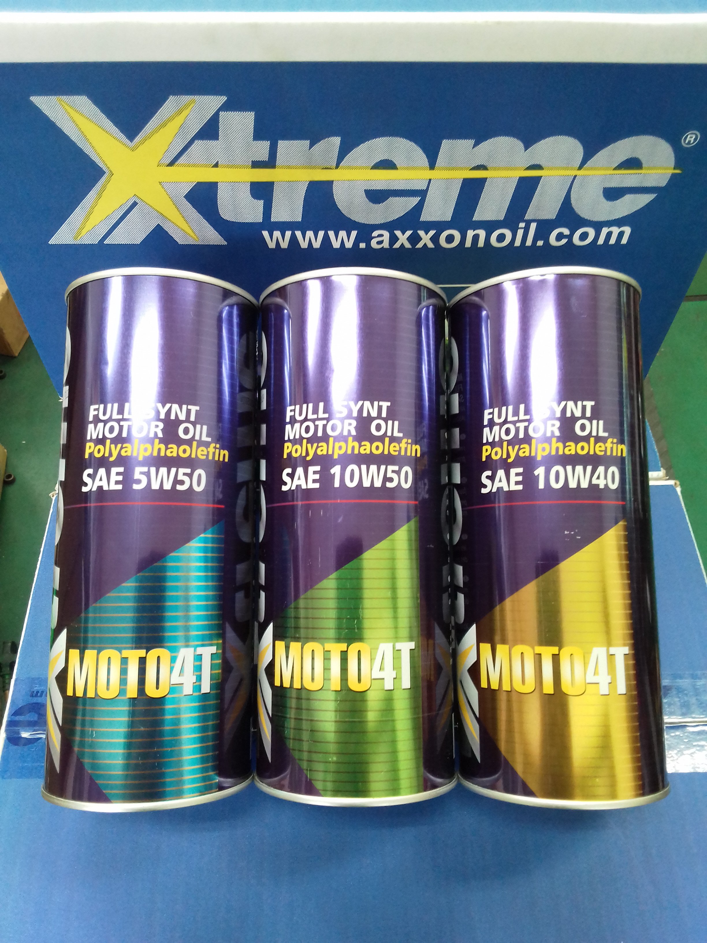 Xtreme MOTO 4T 10W40 – Axxonoil
