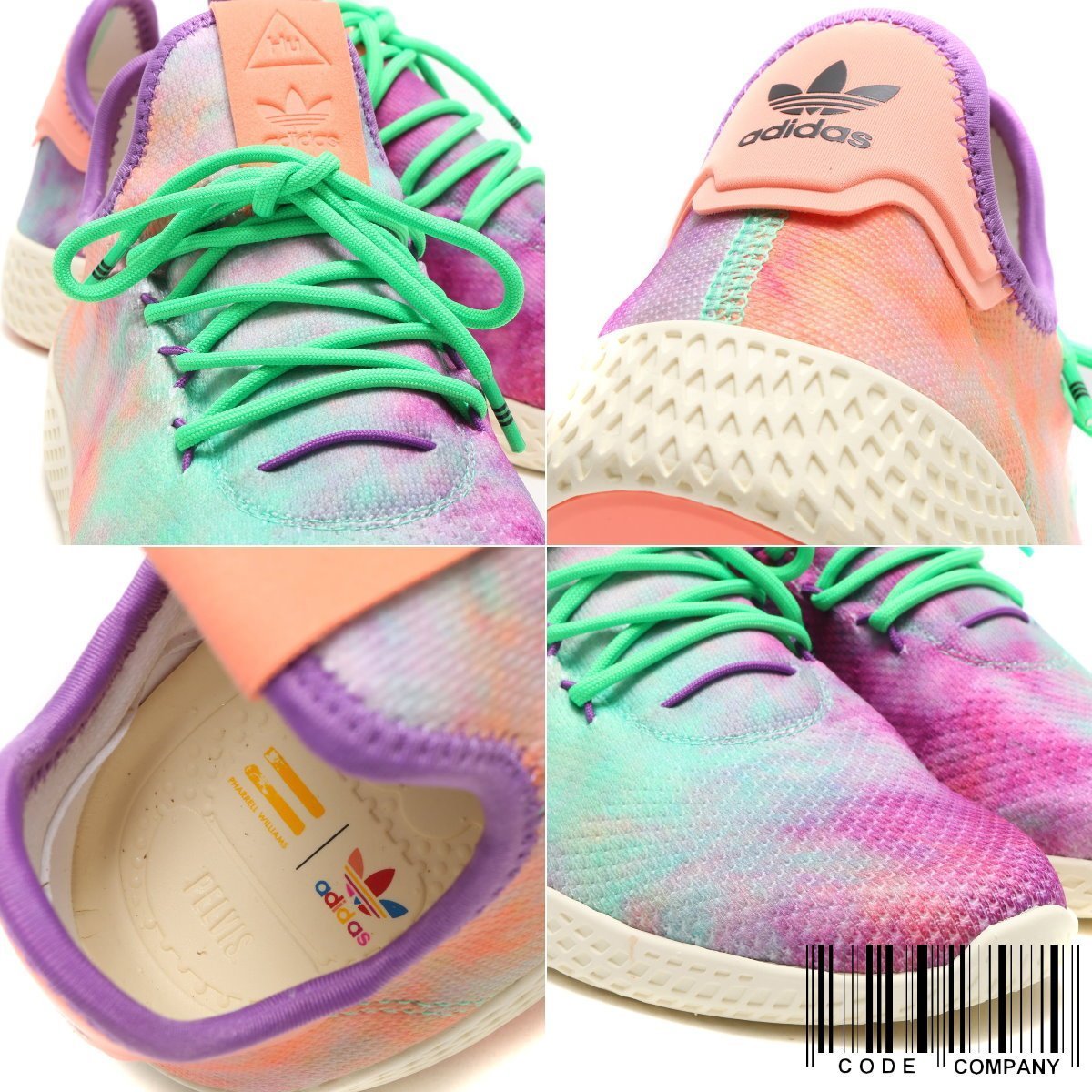 adidas Pharrell Williams Hu Holi Tennis Hu MC (AC7366)