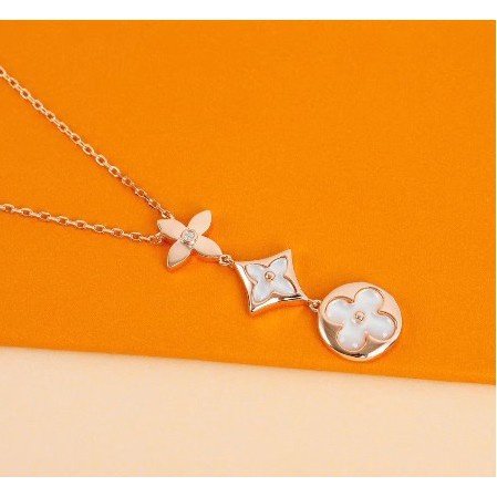 Replica Louis Vuitton Color Blossom Lariat Necklace Q94262