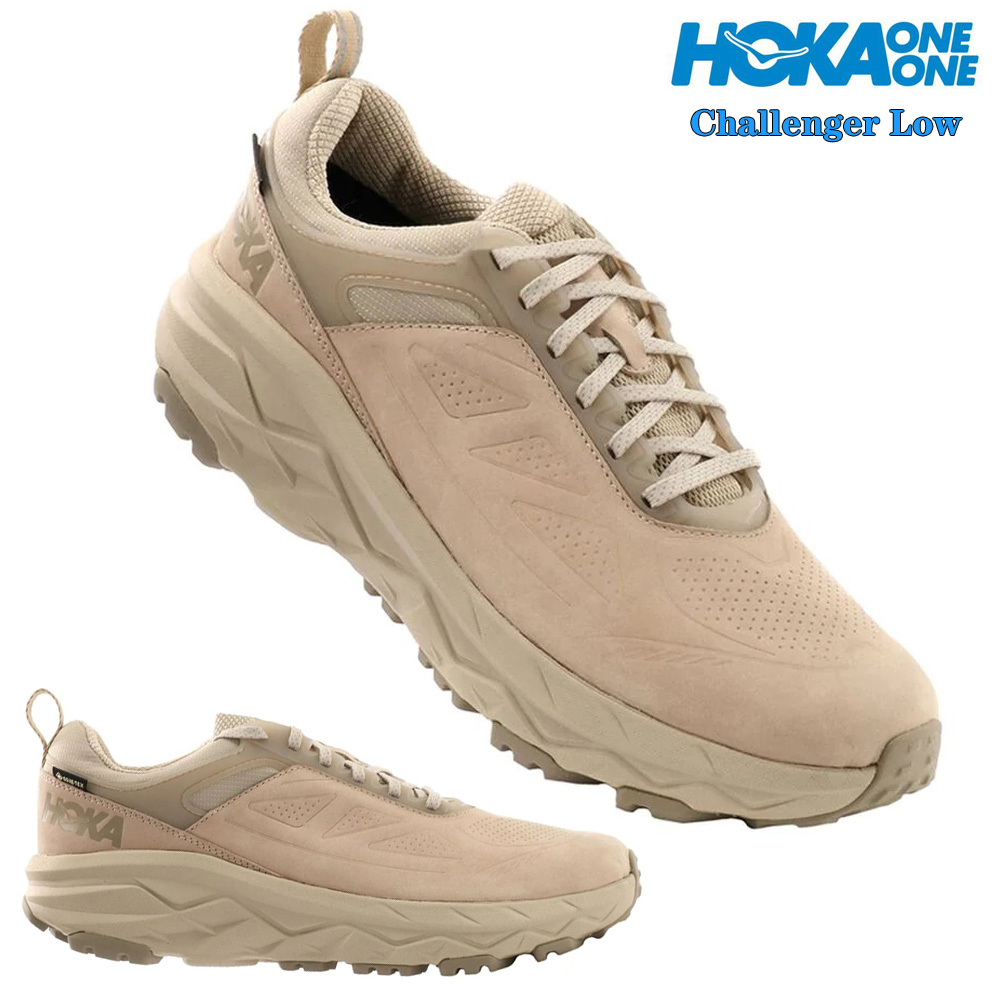 限時 正貨HOKA ONE ONE CHALLENGER LOW 挑戰者 GORE-TEX防水 越野男鞋 厚底 戶外鞋