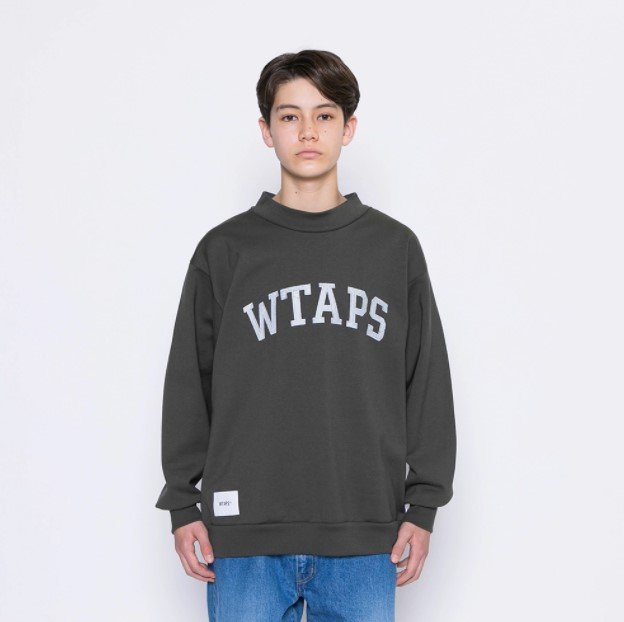 日貨代購CITY】2020AW WTAPS COLLEGE MOCK NECK COPO 大學T LOGO 四色