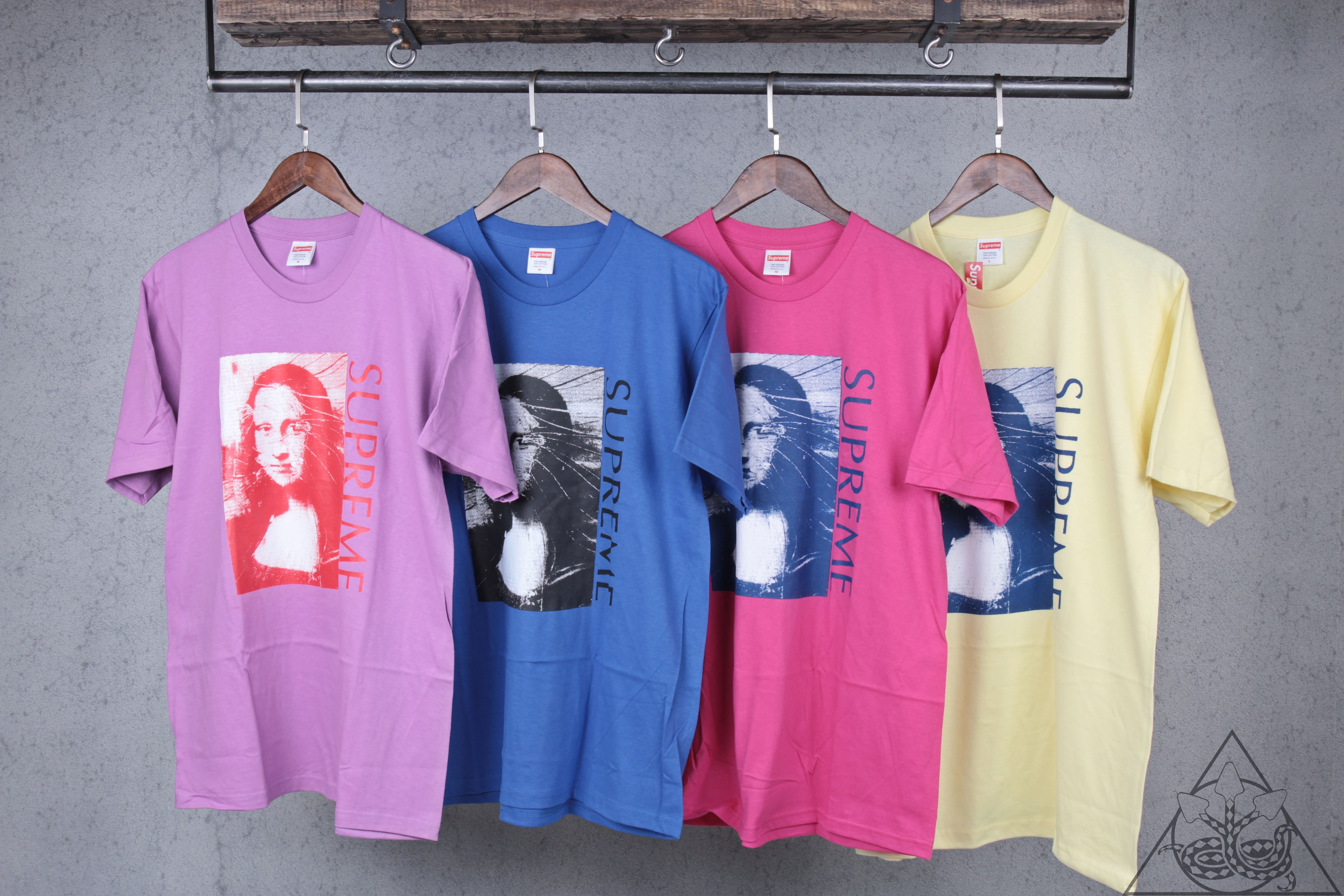 HYDRA】Supreme Mona Lisa Tee Light 蒙娜麗莎Logo 短T【SUP276