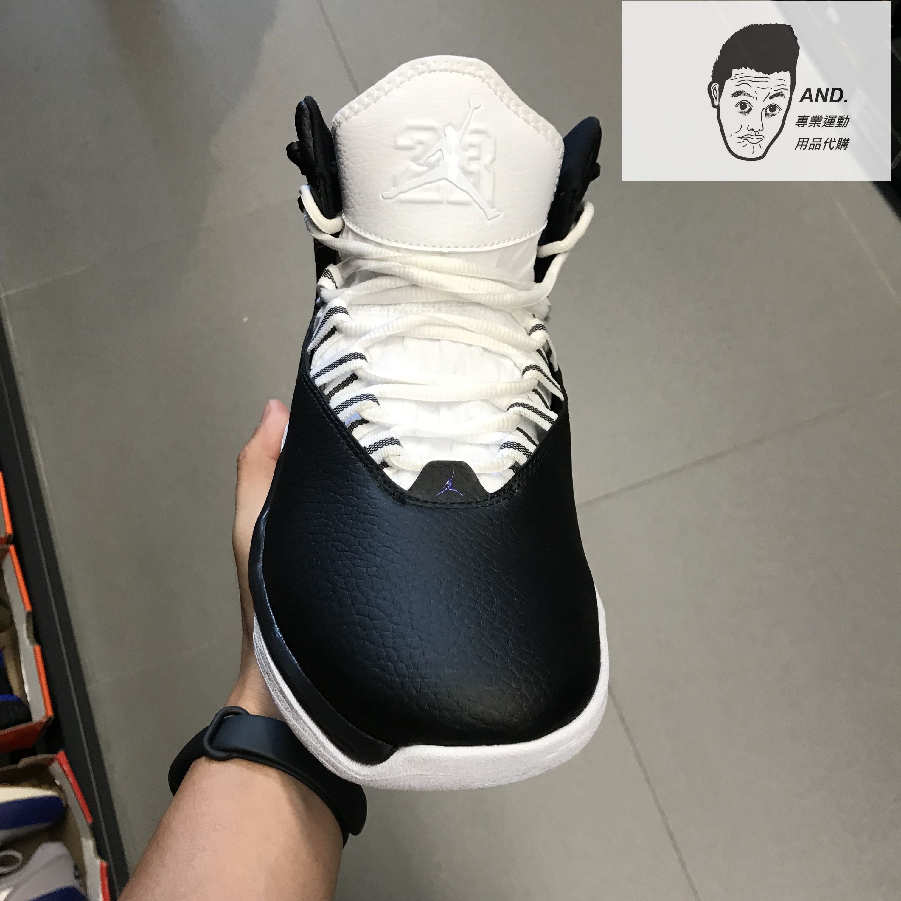 AND. 】JORDAN SUPER FLY MVP PF REACT XDR 黑紫籃球男款AR0038-051