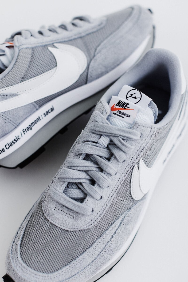 Nike LDWaffle sacai Fragment Grey 灰28.5 藤原浩閃電| Yahoo奇摩拍賣