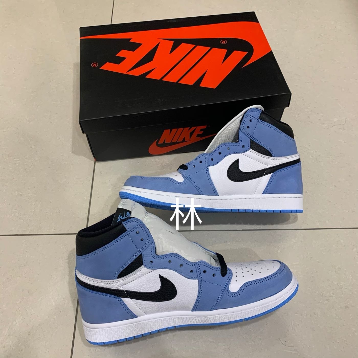 全新現貨Air Jordan 1 High OG University Blue白藍大學藍555088-134