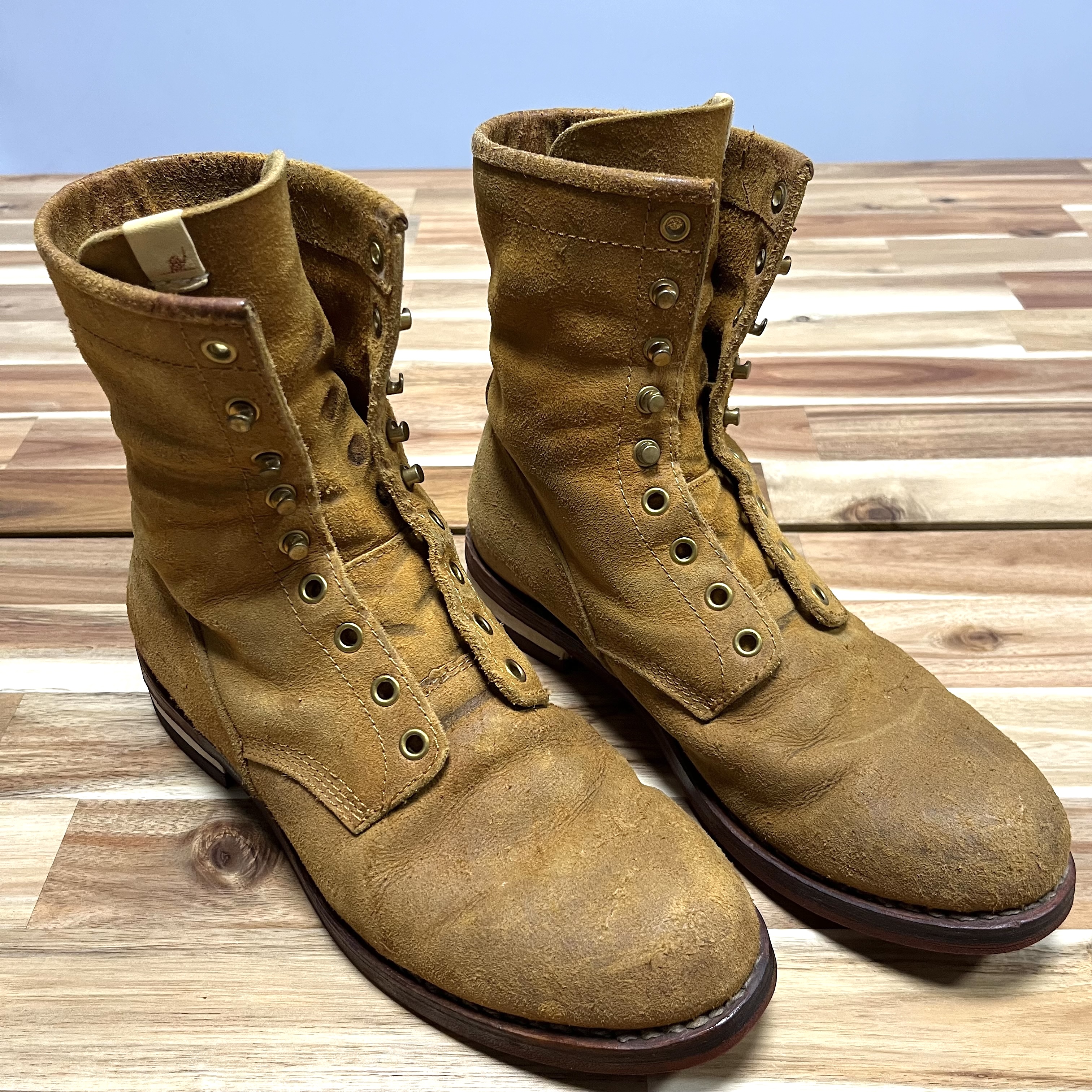 Holy靴!真香～] Visvim Boots Brigadier Boots Hi-Folk 9D 27cm