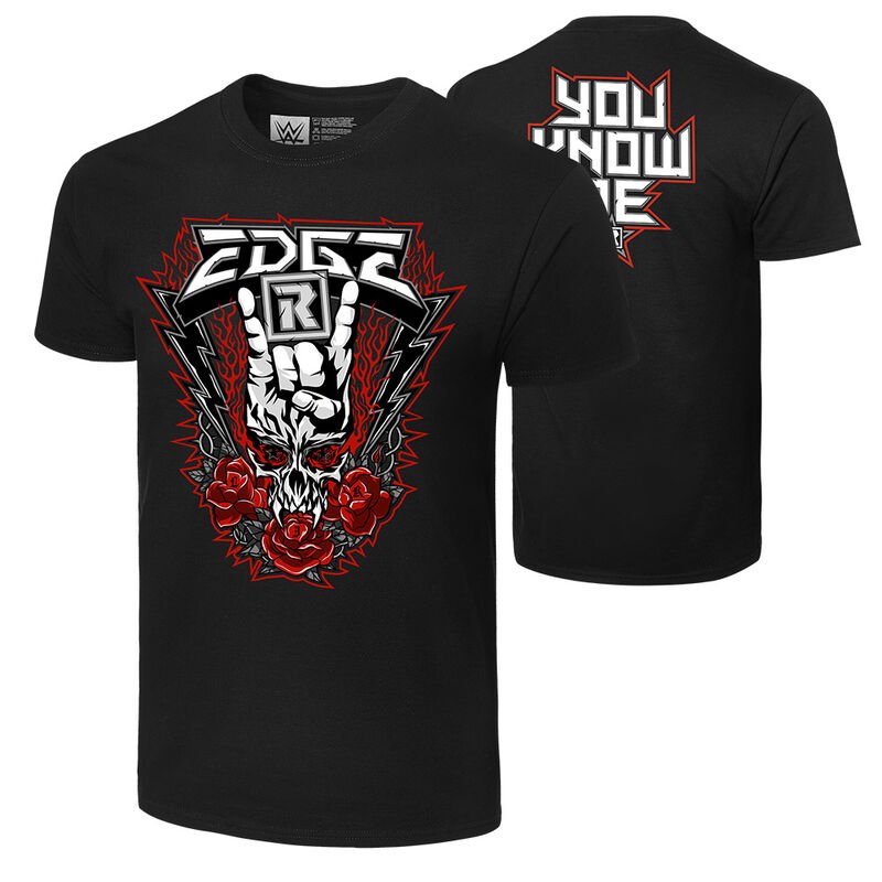 美國瘋潮]正版WWE Edge You Know Me Authentic T-Shirt 限制級巨星回歸