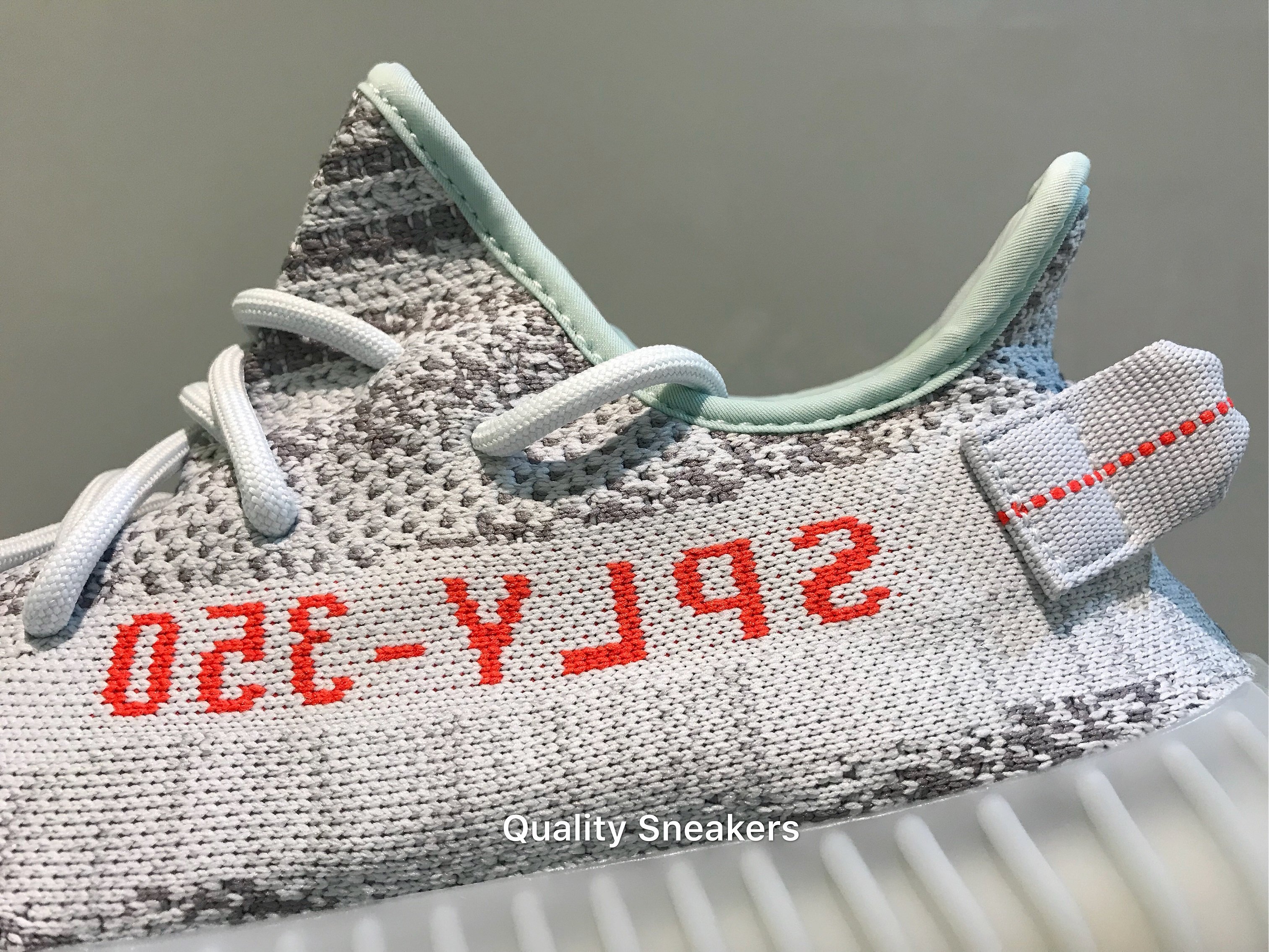 現貨- Adidas Yeezy Boost 350 V2 Blue Tint 灰斑馬冰藍B37571 | Yahoo