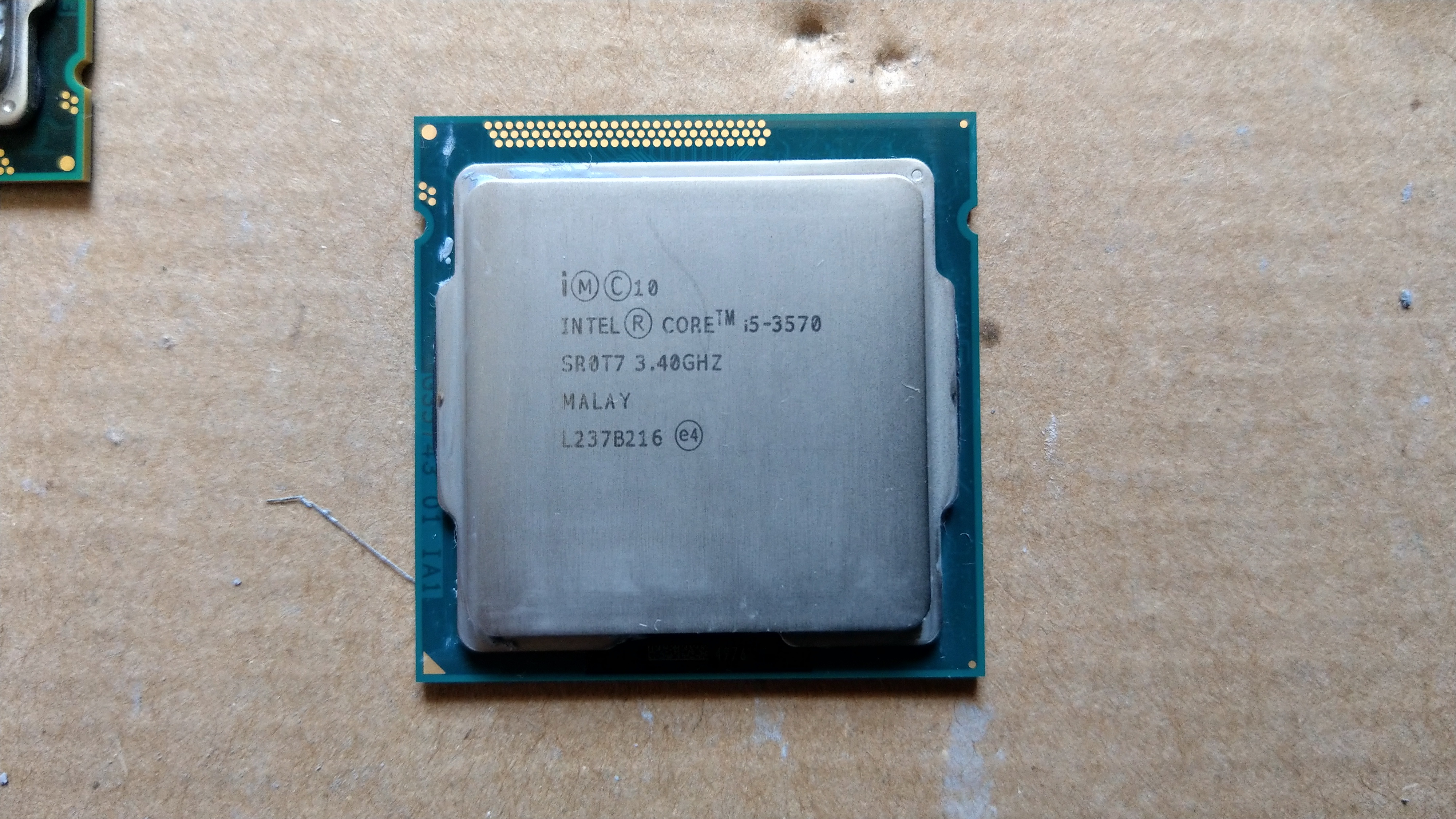 Intel® Core™ i5-3570 處理器6M 快取記憶體，最高3.80 GHz | Yahoo奇摩拍賣