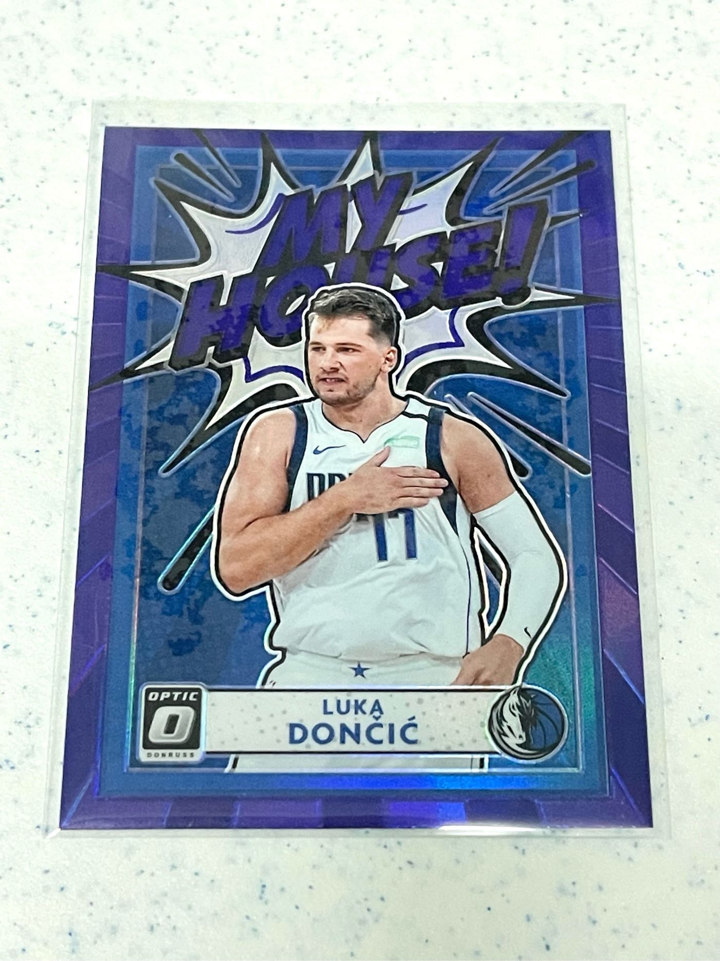 2020-21 DONRUSS OPTIC 獨行俠LUKA DONCIC MY HOUSE PURPLE NO.13