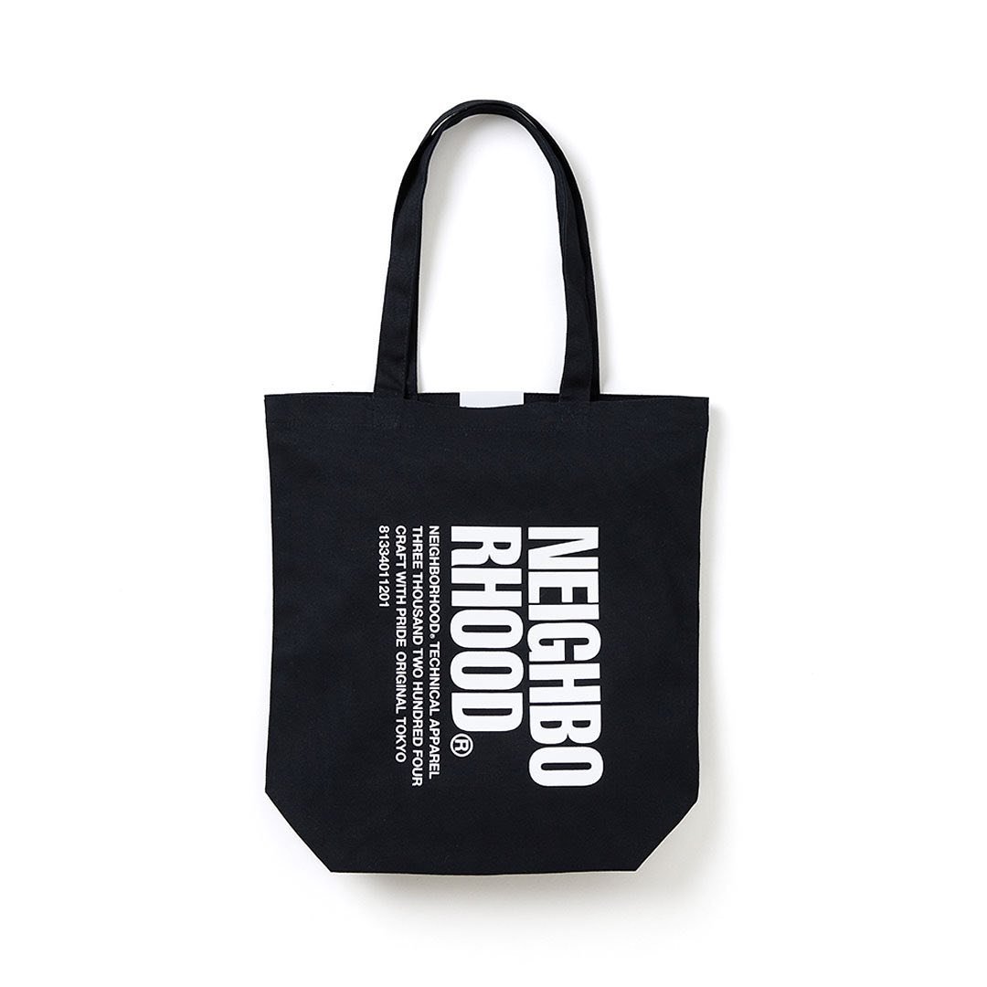 販売特注 2023ss NEIGHBORHOOD LOGO PRINT TOTE BAG - バッグ