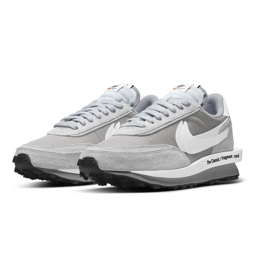 A-KAY0】NIKE X SACAI X FRAGMENT LDWAFFLE GREY 灰【DH2684-001