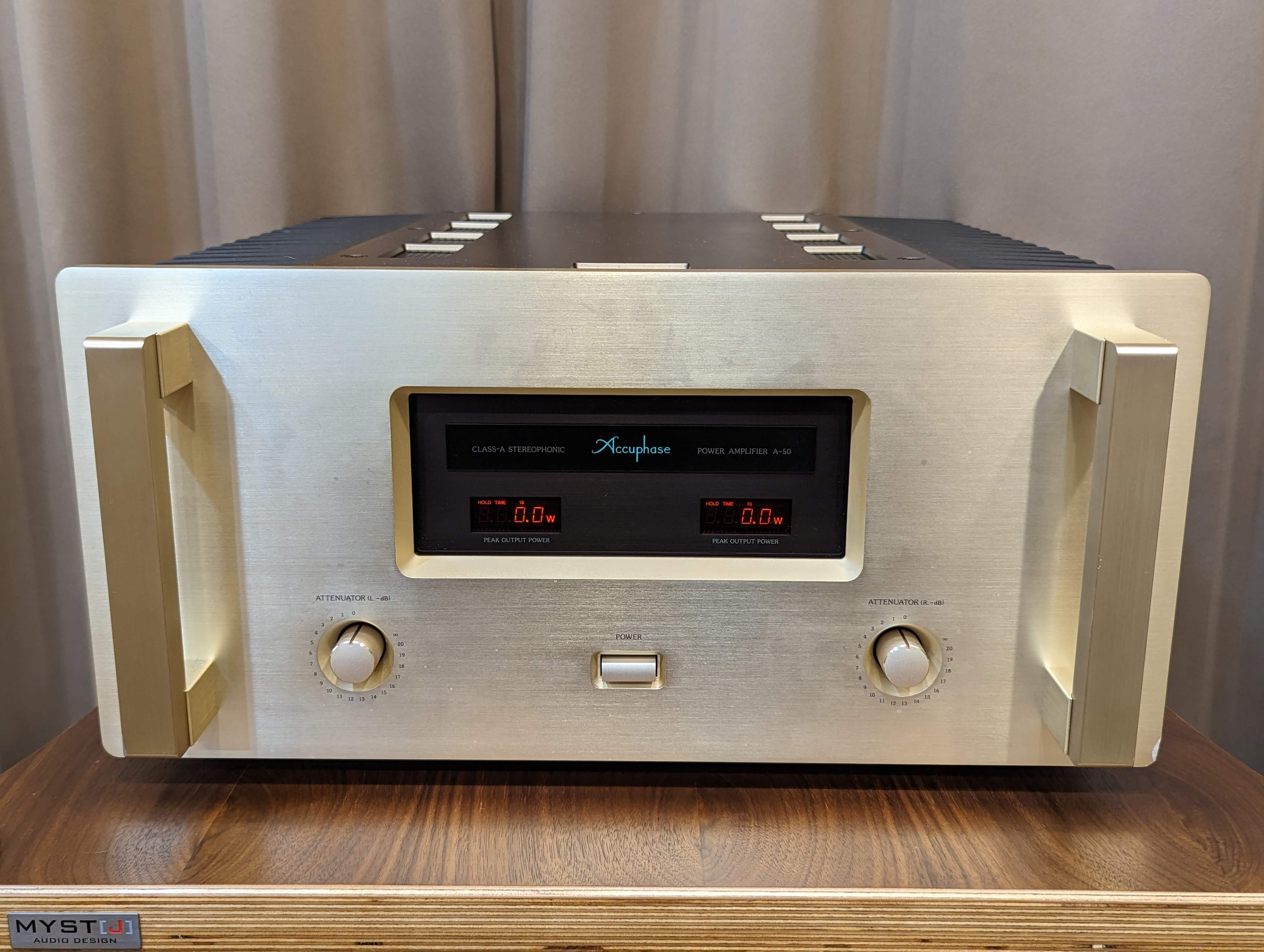 【9S Accuphase】【良品】(現貨) A-50 旗艦純A類後級擴大機『保固一年』