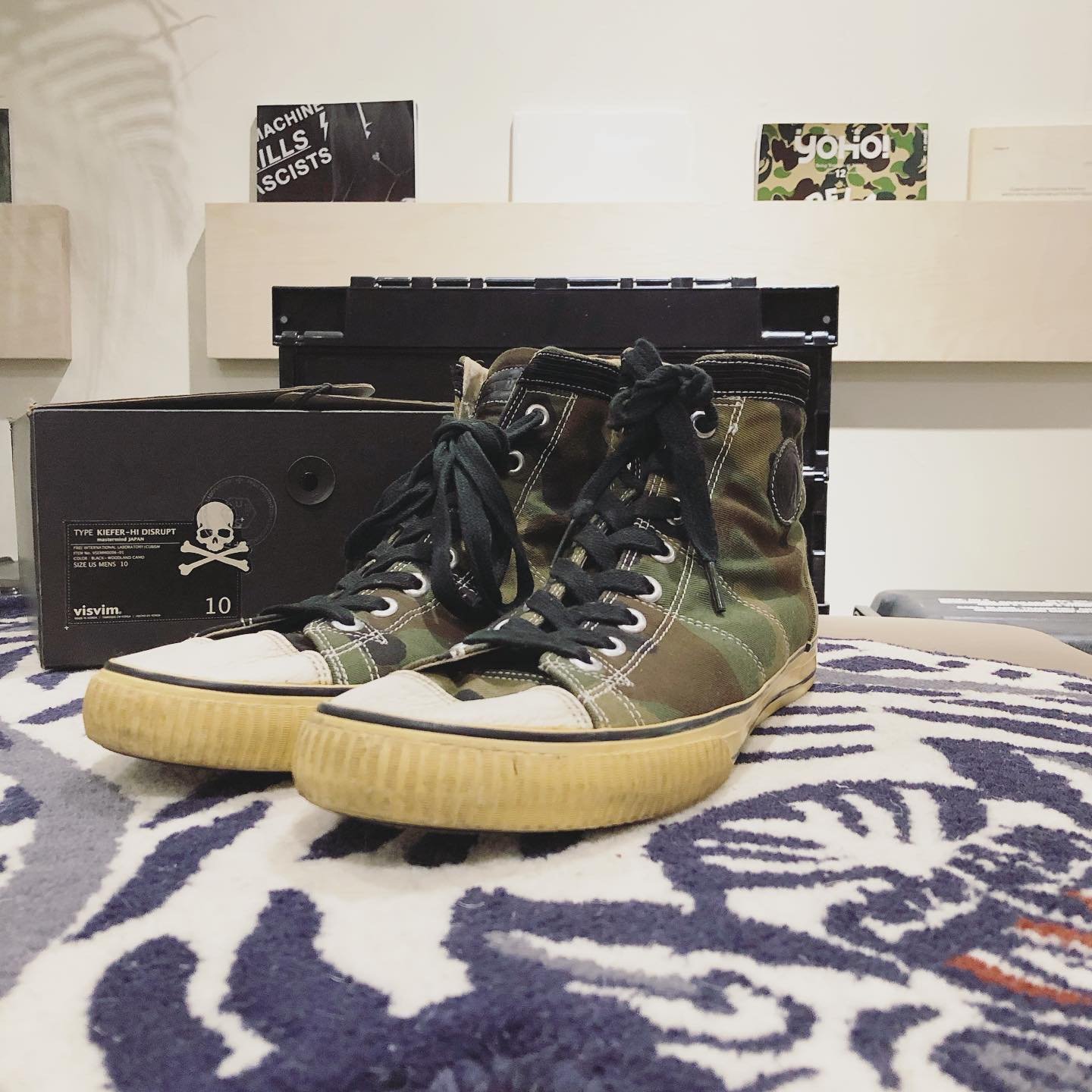 売り切れ必至！ mastermind japan visvim kiefer-hi - 靴