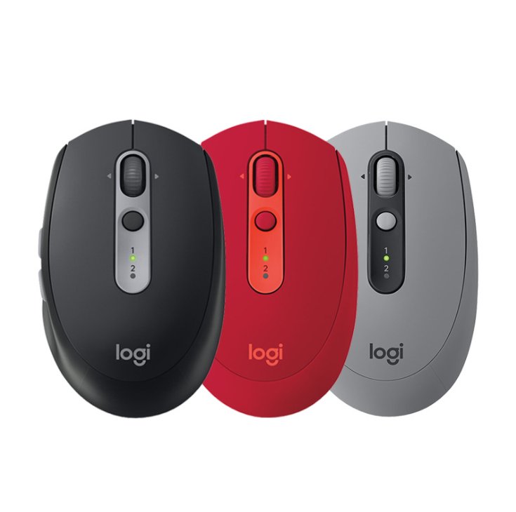 Logitech 羅技M590多設備靜音FLOW跨屏傳輸雙模辦公電腦筆記本滑鼠23060