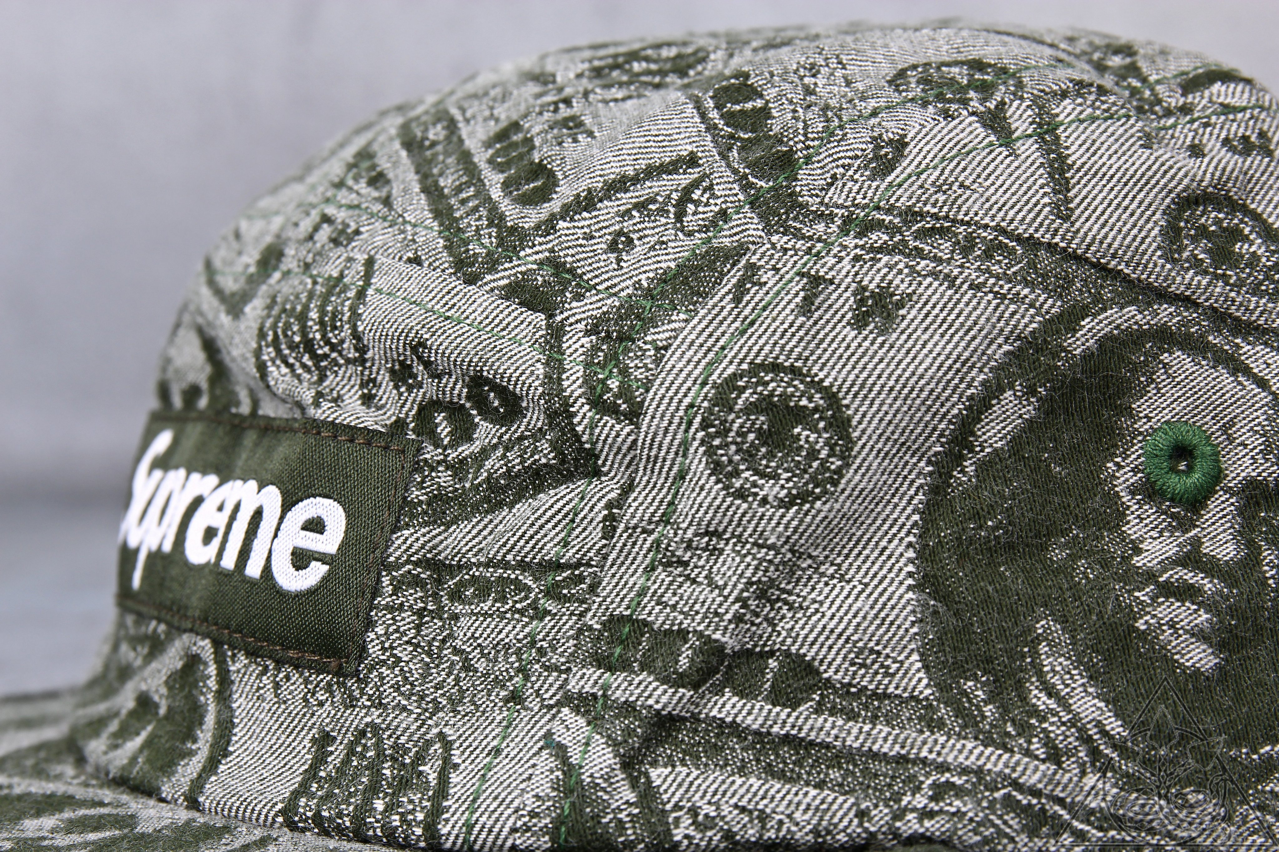 メーカー直販 supreme 100 dollar bill camp cap green | artfive.co.jp