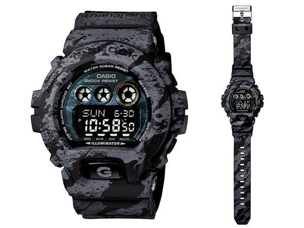 【金台鐘錶】CASIO卡西歐 G-SHOCK x MAHARISHI GD-X6900MH-1 聯名款 隕石 月球表面