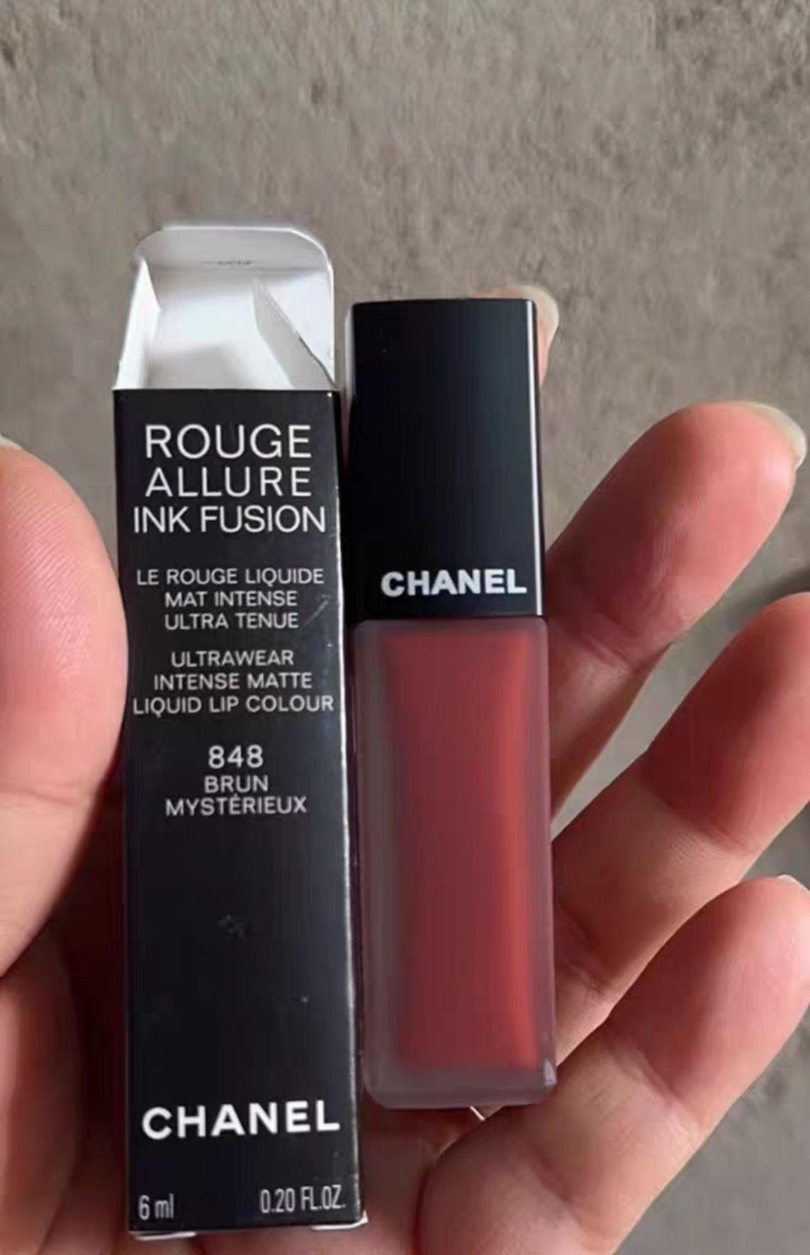 Chanel Brun Mysterieux (848) Rouge Allure Ink Matte Liquid Lip