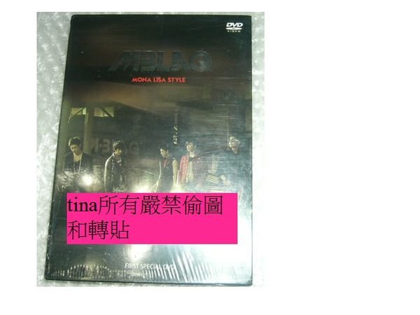 MBLAQ韓國原版官方DVD-MBLAQ-Mona Lisa Style-2DVD+寫真集照片卡訪問