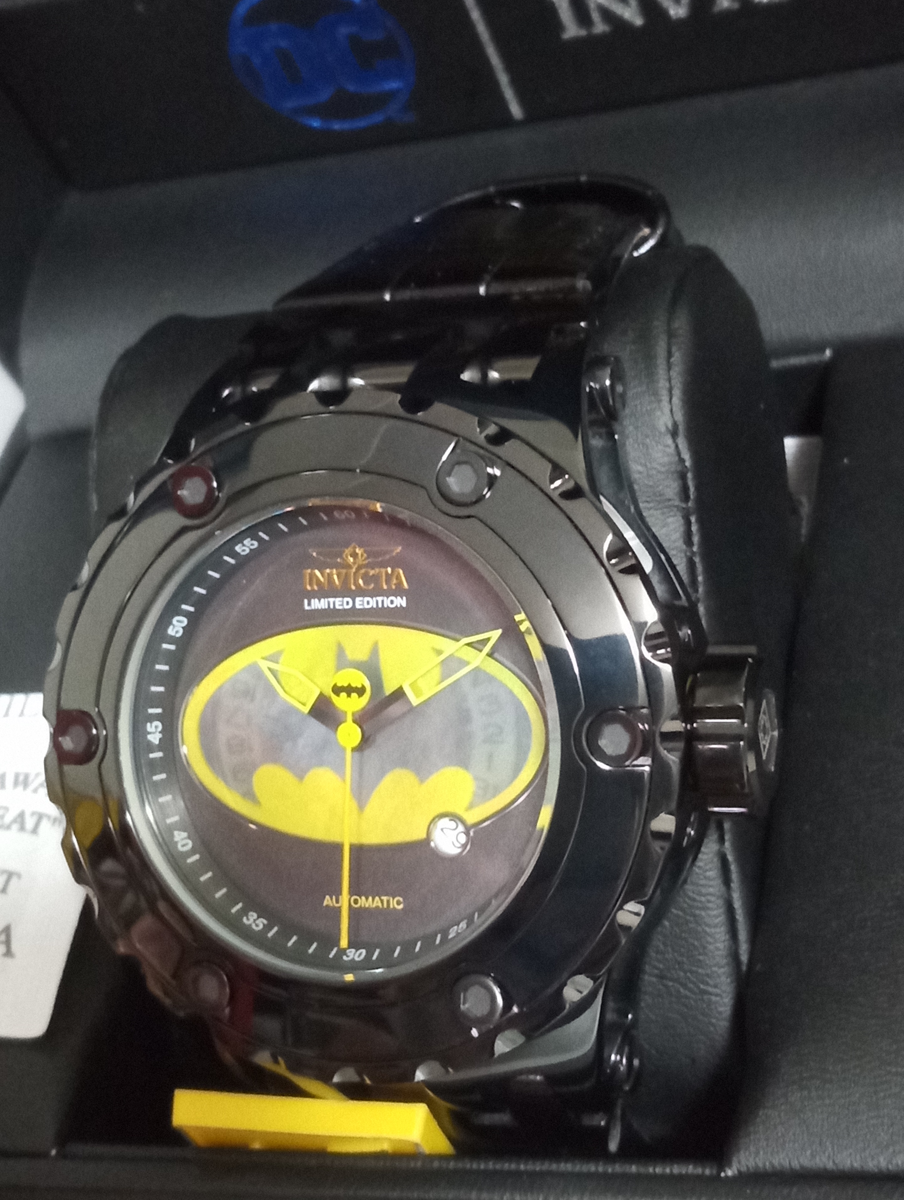 限量 Invicta DC Batman 蝙蝠俠 52mm 30115 防水500m 自動機械錶 全新 免運費