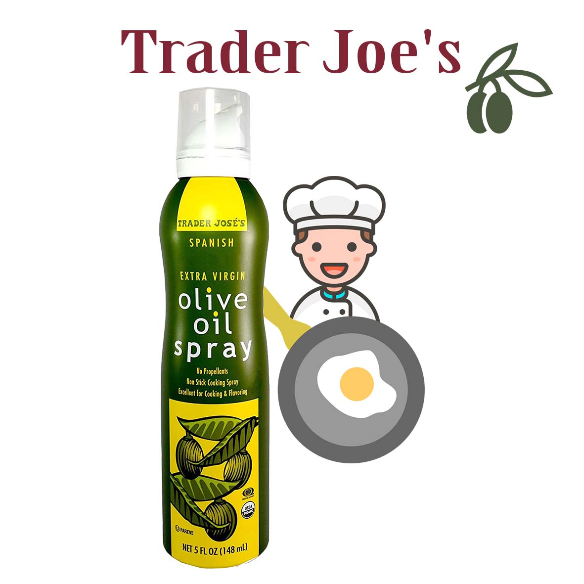 Olive oil spray - Trader Joe's - 136g