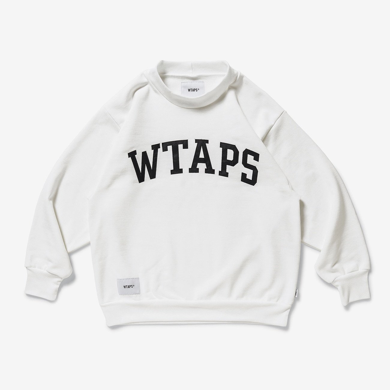 24時間限定！ COLLEGE Neck wtaps 20230127【WTAPS】ダブルタップススウェット20AW COLLEGE Mock MOCK  Sweat NECK WTAPS メンズ