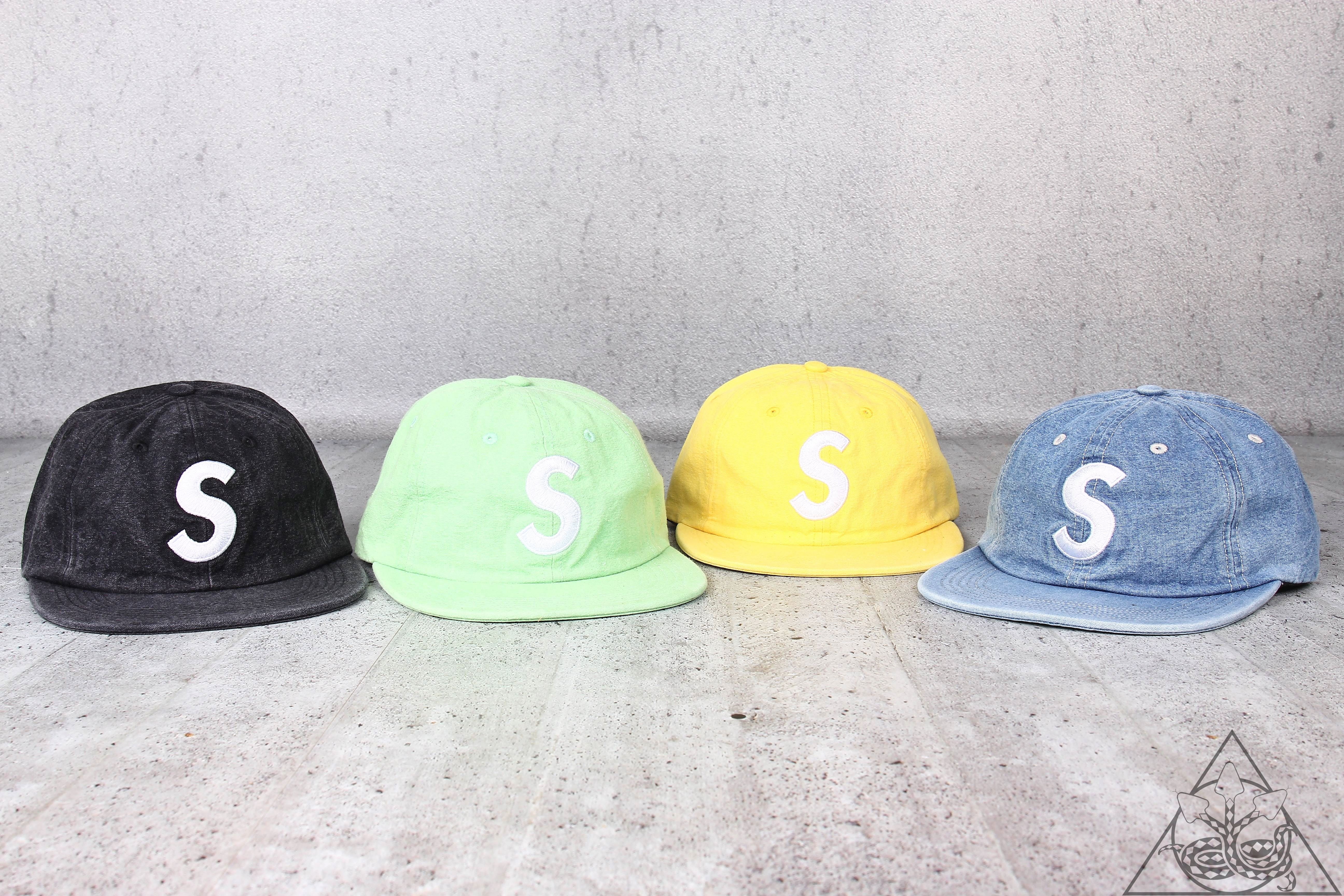 HYDRA】Supreme Washed Chambray S Logo 6-Panel 水洗後扣帽【SUP260