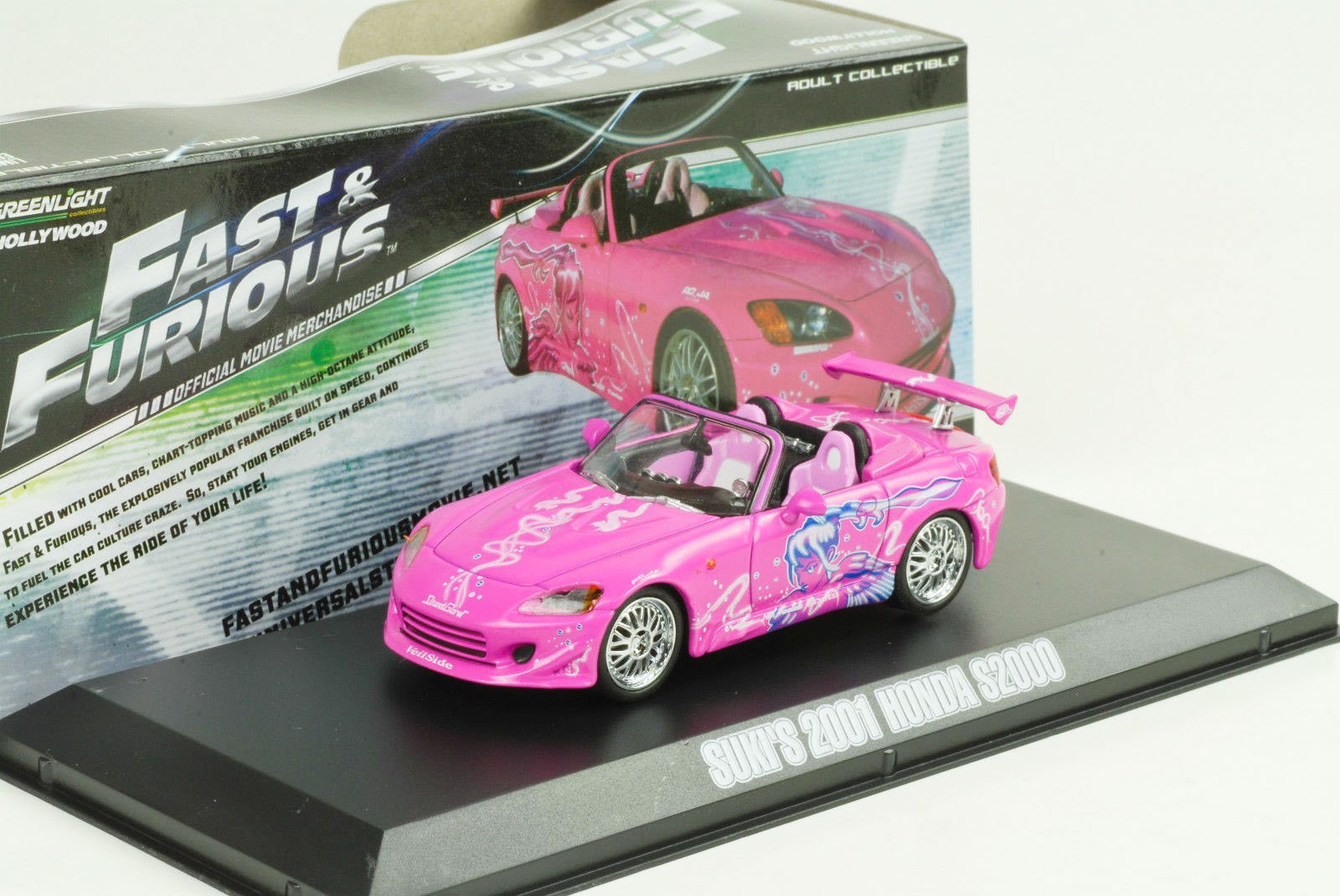 希少／美品】FAST&FURIOUS 2001 SKYLINE 1:18 商売 feriasdellibro