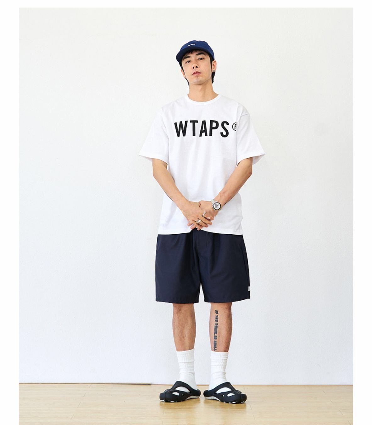 希望商店】 WTAPS BANNER / SS / COTTON 21SS 雙面WTVUA LOGO 短袖T恤