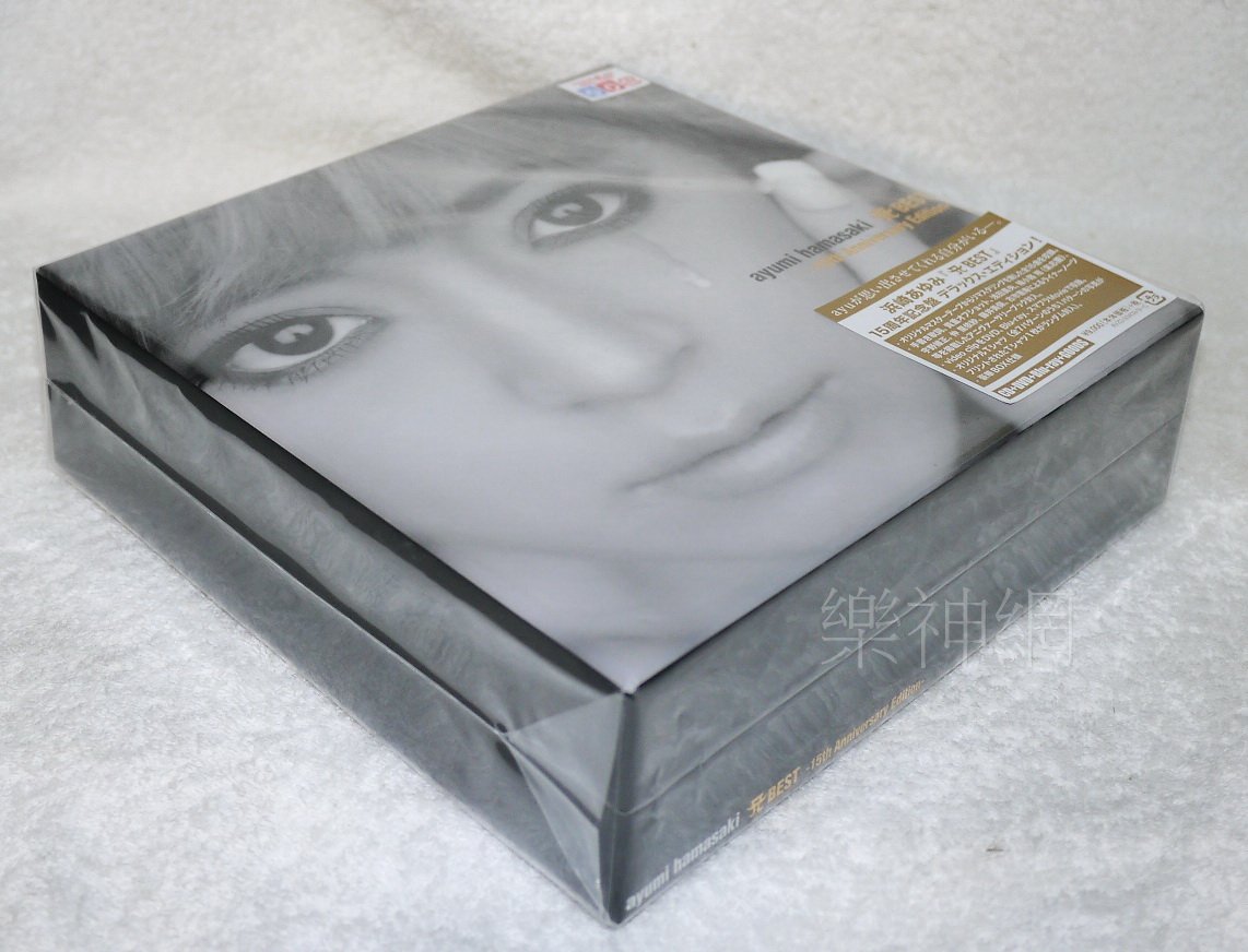 濱崎步Ayumi A BEST 15th Anniversary Edition(日版CD+DVD+藍光