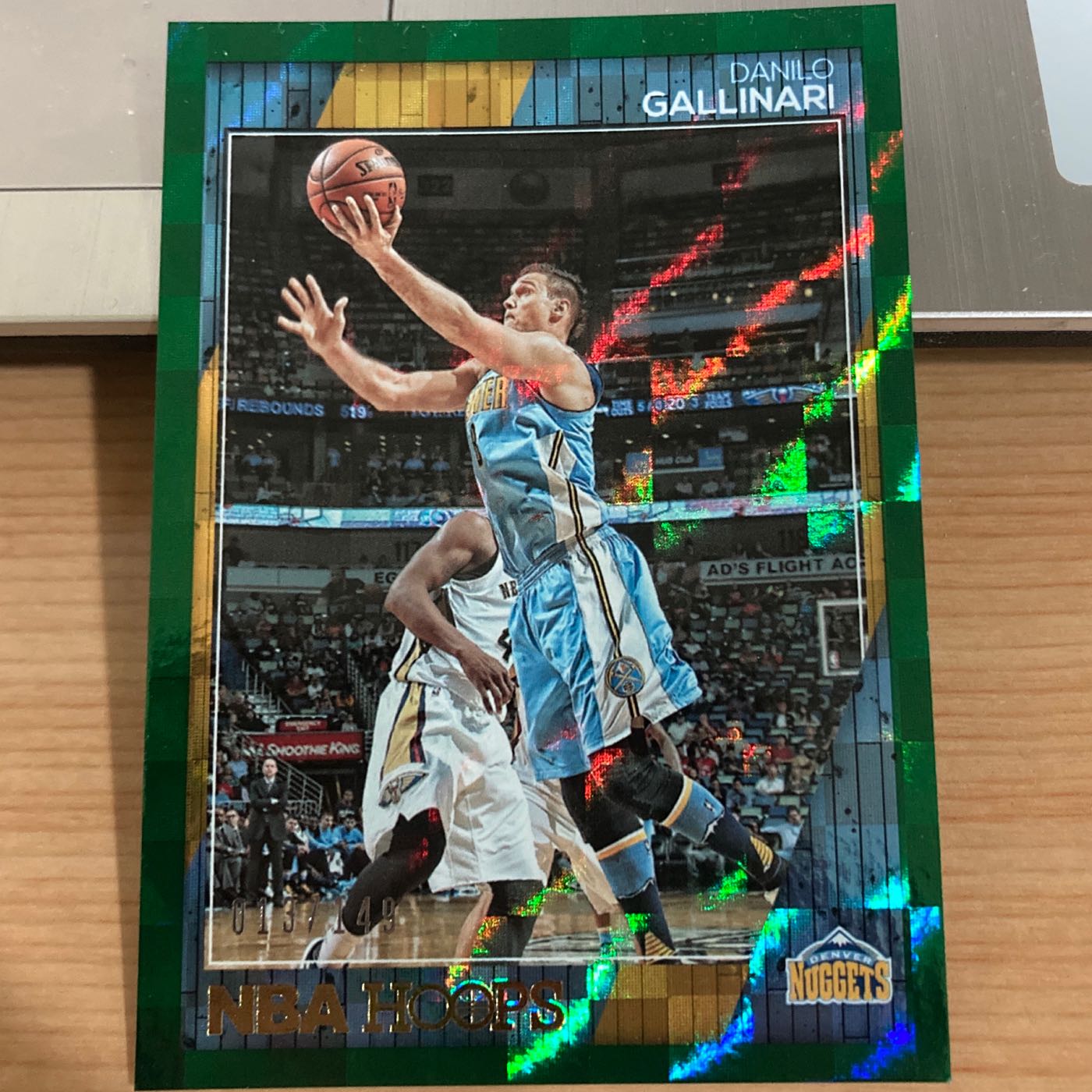 白 フリル付 NBA Gold Refractor Danilo Gallinari RC - 通販