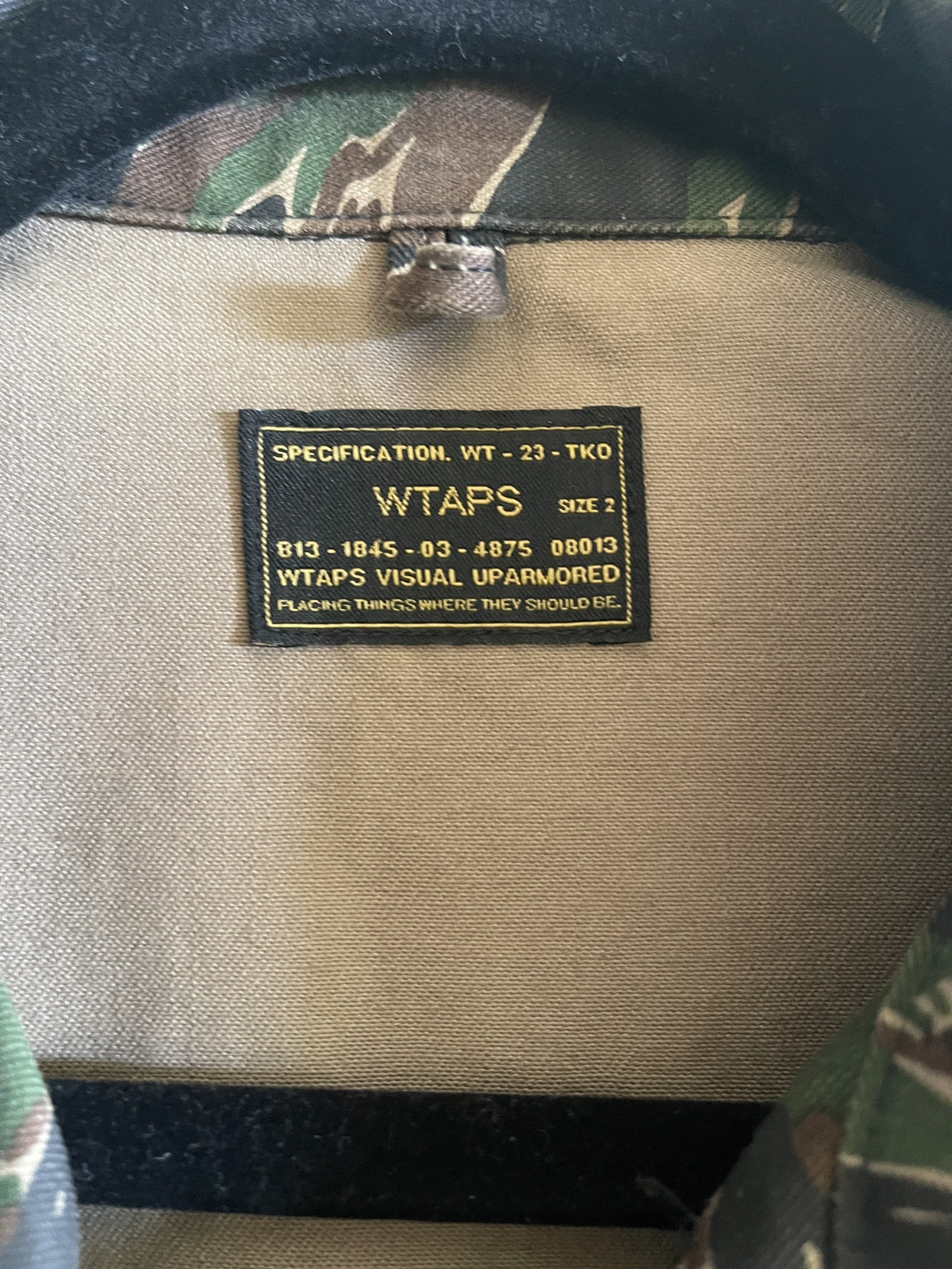 WTAPS BUDS SS 02 SHIRT 17SS 虎紋反戰M號短袖襯衫| Yahoo奇摩拍賣